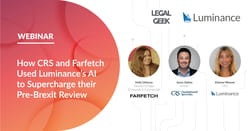 webinar thumbnail: How CRS and Farfetch Used AI to Supercharge their Pre-Brexit Review
